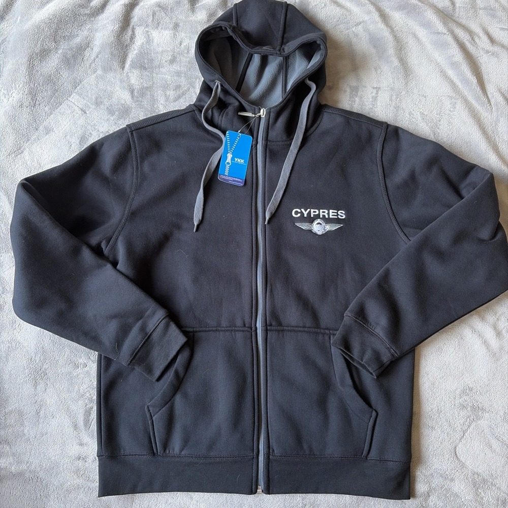 Cypres AAD Special Operations Germany Full Zip Hoodie Men's Large Black NWT